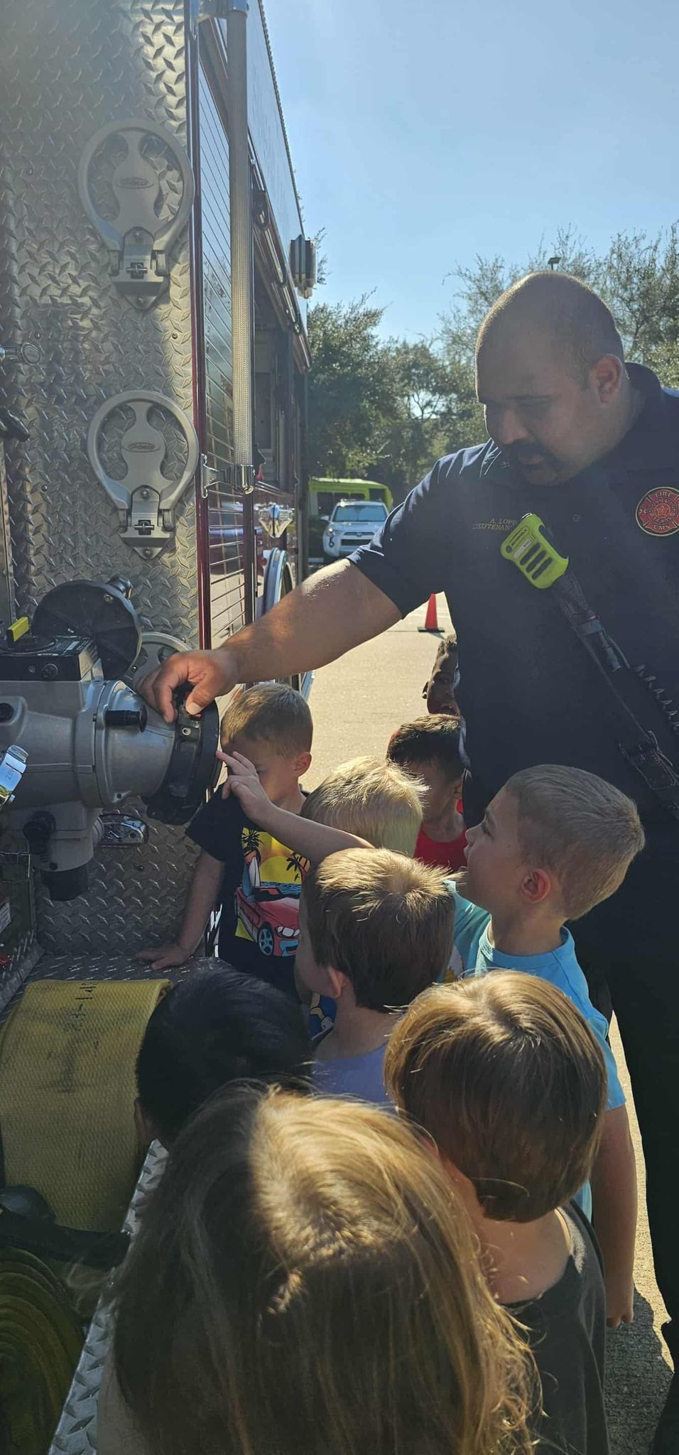 Fire Truck Visit