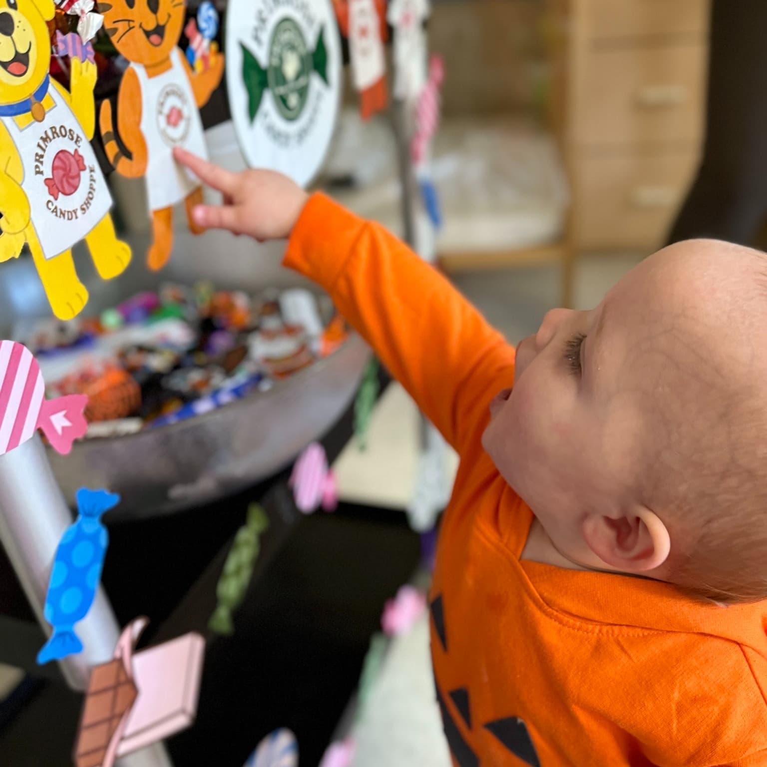 Halloween in Infants at Primrose School of Burlington