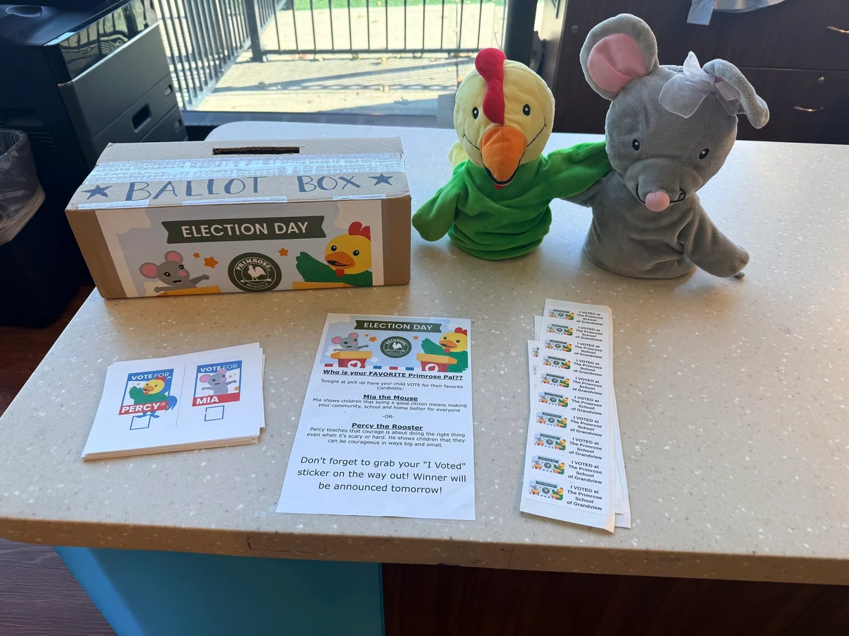 🗳️ We Had an Election Day at Primrose Grandview! 🗳️