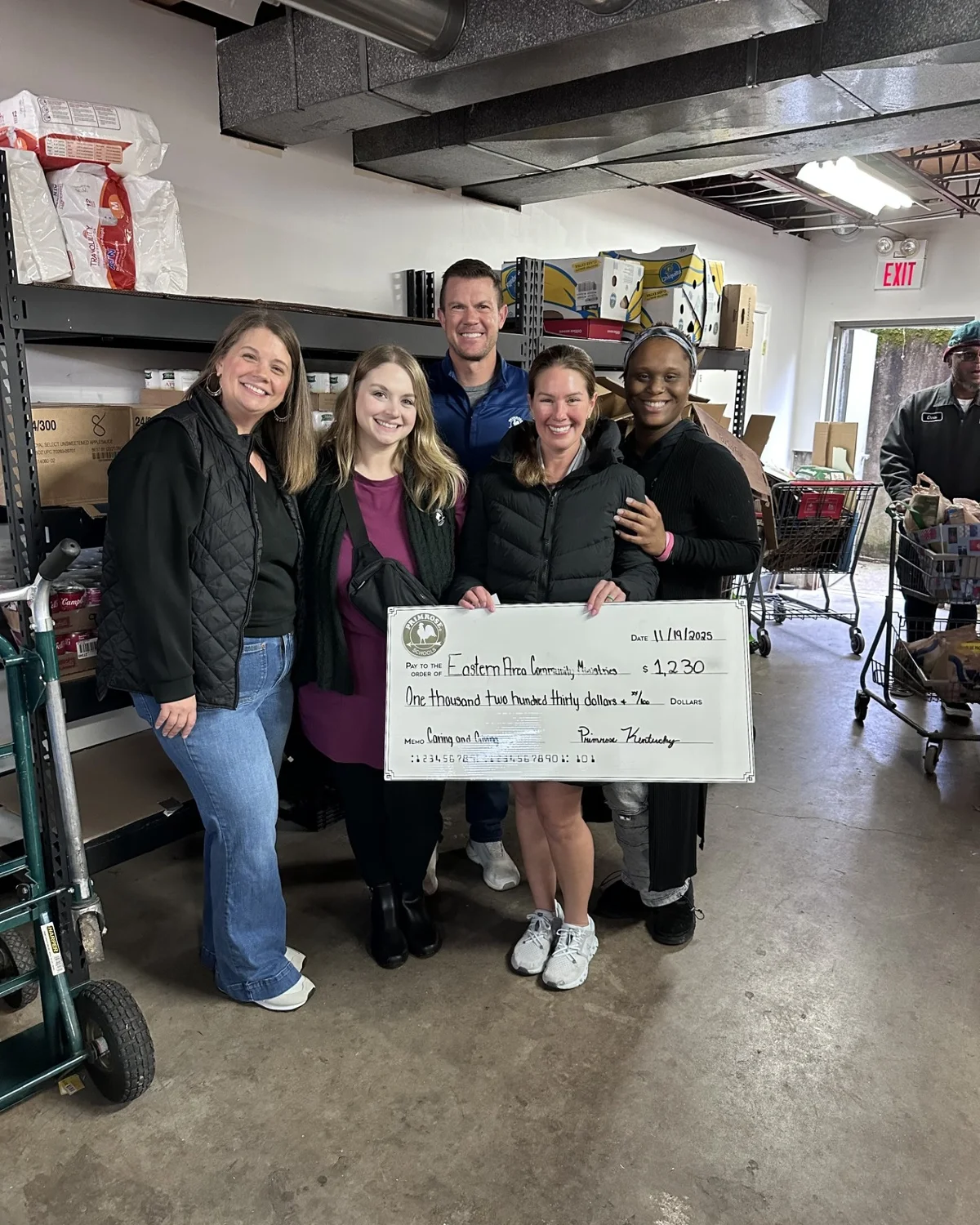 food drive give back community involvment