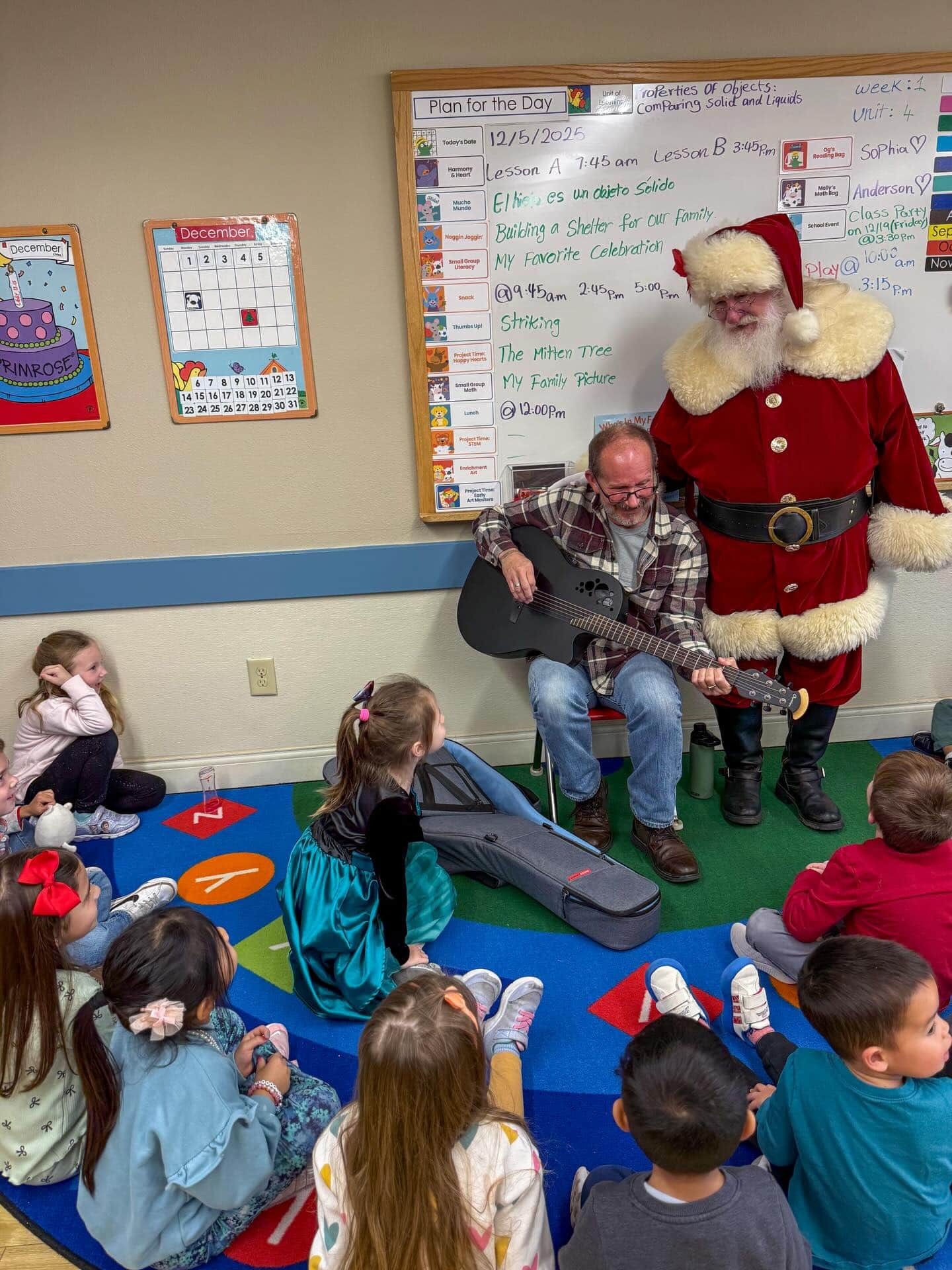 Santa in Plano, TX