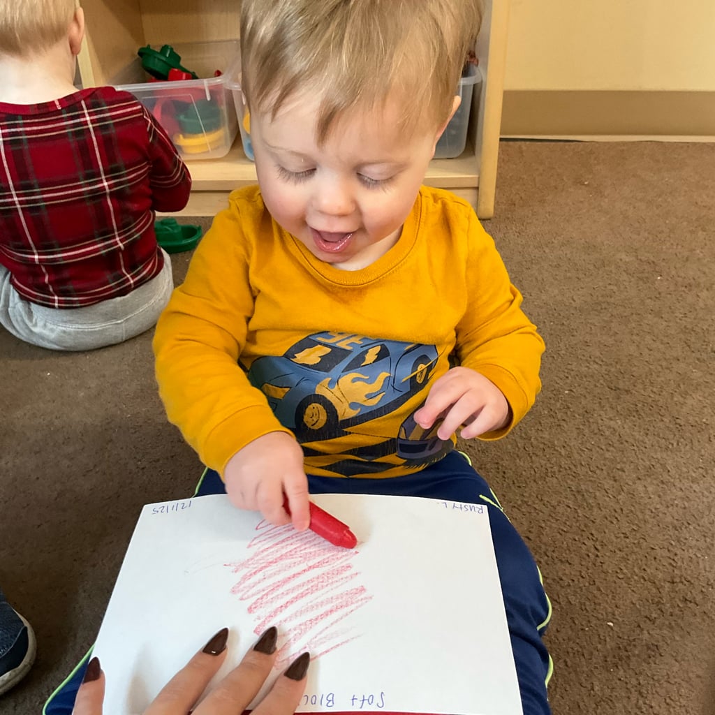 toddler learning art preschool
