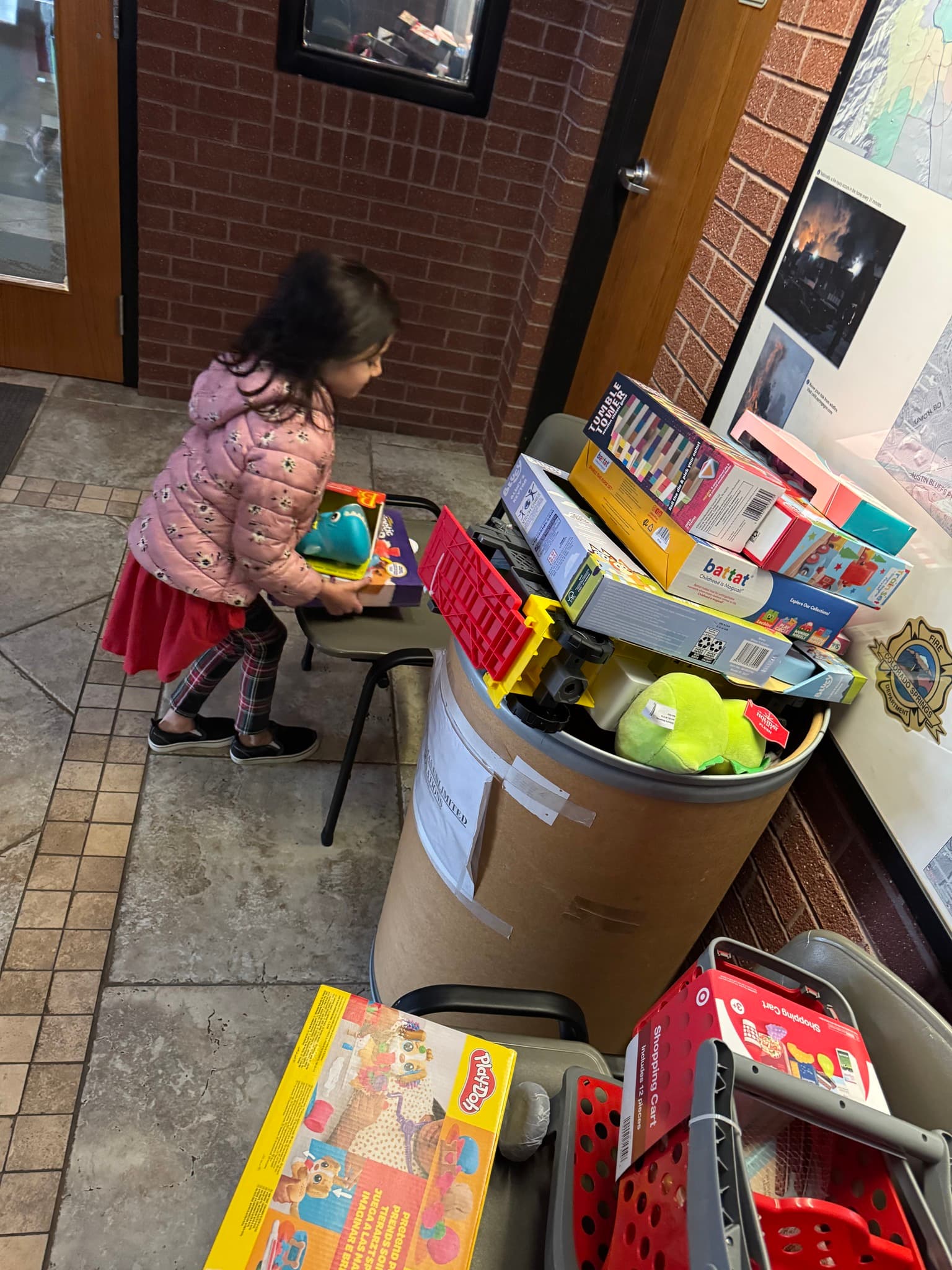 donating toys