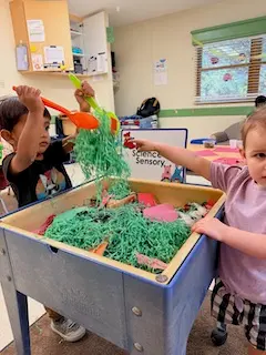 Sensory Play in Early Preschool