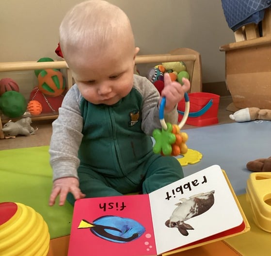 infants learning reading