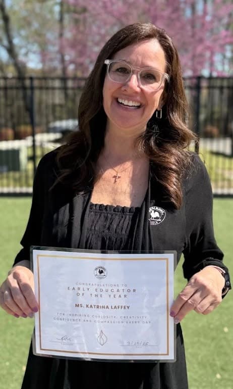 Congratulations to Ms. Laffey, our Early Educator of the Year!