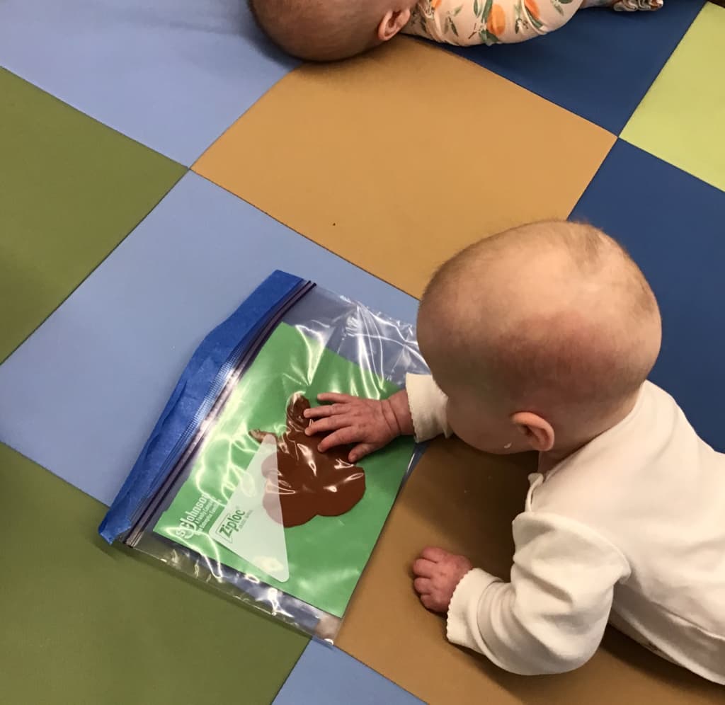 Infant Painting!