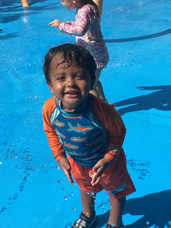 two year old program summer fun splash day
