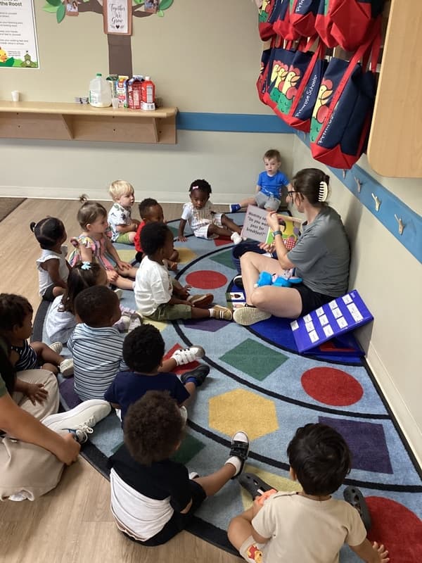 reading with puppets