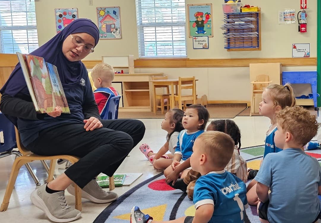 reading with teacher