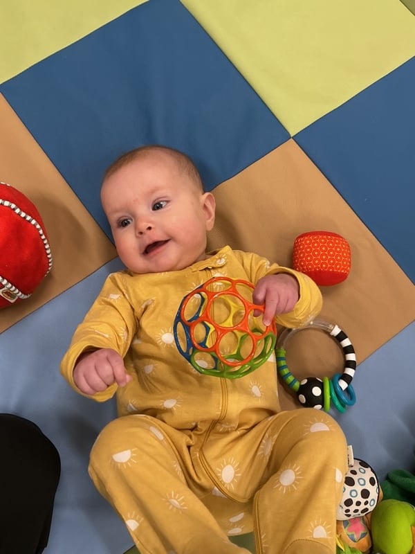 infant program, learn through play