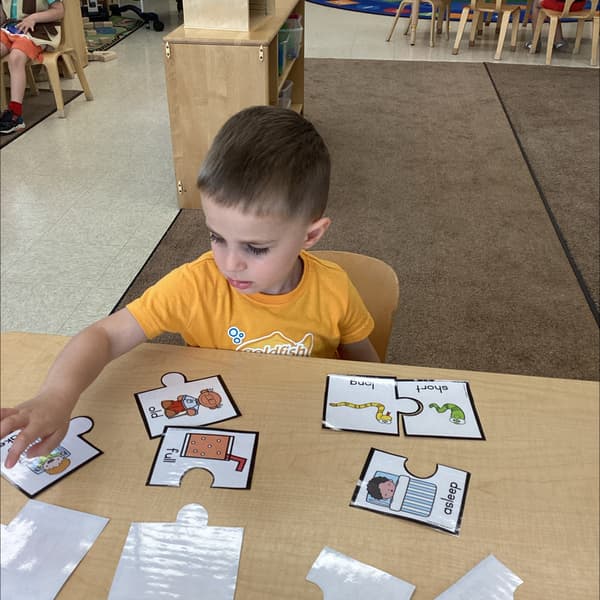 Small Group Literacy in Preschool