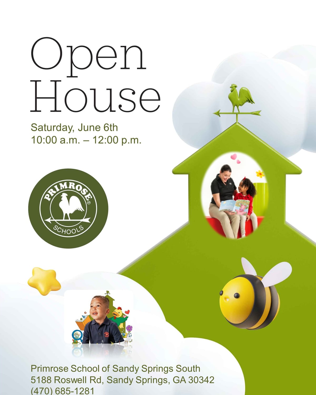 Join us for our Open House! 🎉🏫