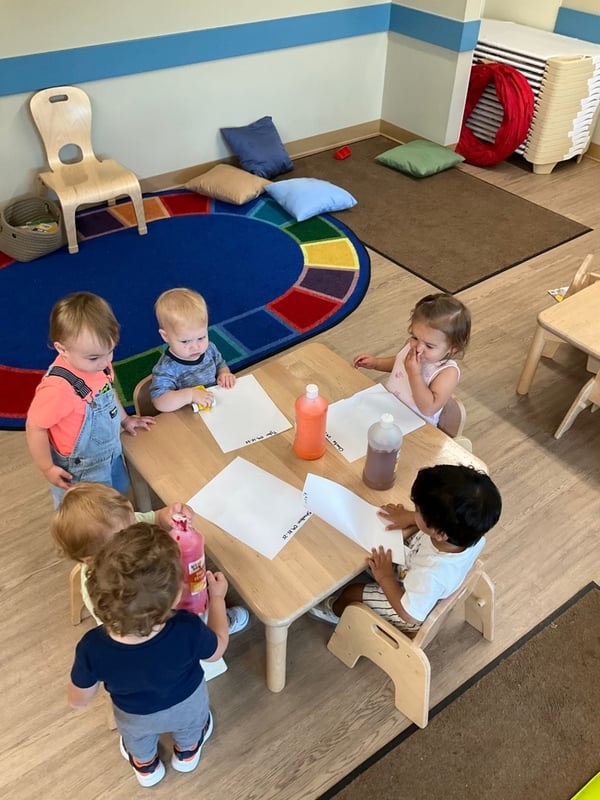 Art Time with our Toddler Friends