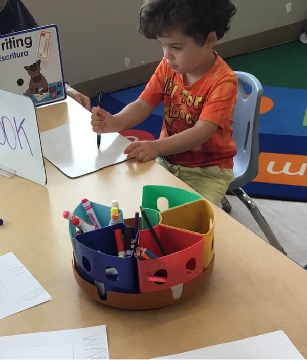 preschool writing