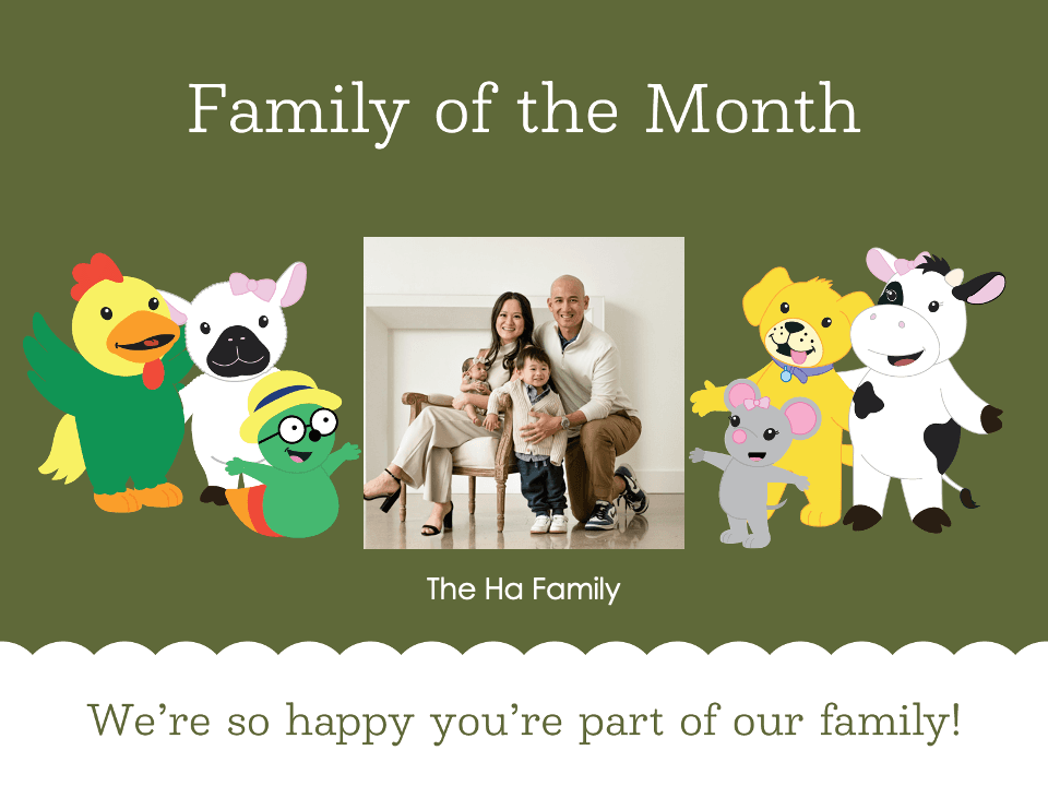 Family of the Month - the Ha Family - Best Early Learning Childcare Center #1 Early Learning School McNeill Elementary School Frost Elementary School Adolphus Elementary School Oakland Elementary School 77406 Harvest Green Long Meadow Farms Waterside Estates Pecan Grove Waterview Fieldstone Aliana Richond, Texas McCrary Meadows Texana Plantation Lakes of Bella Terra Grand Parkway Foster High School Travis High School
