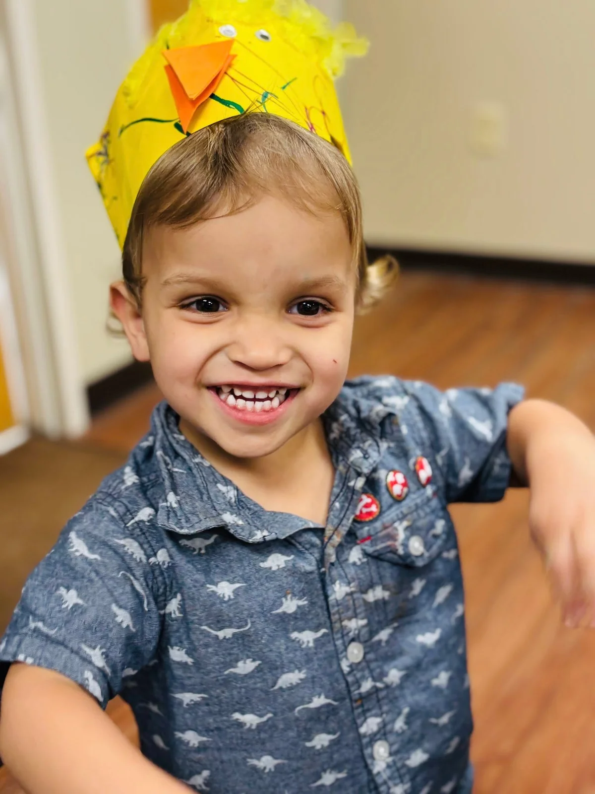 child smiling