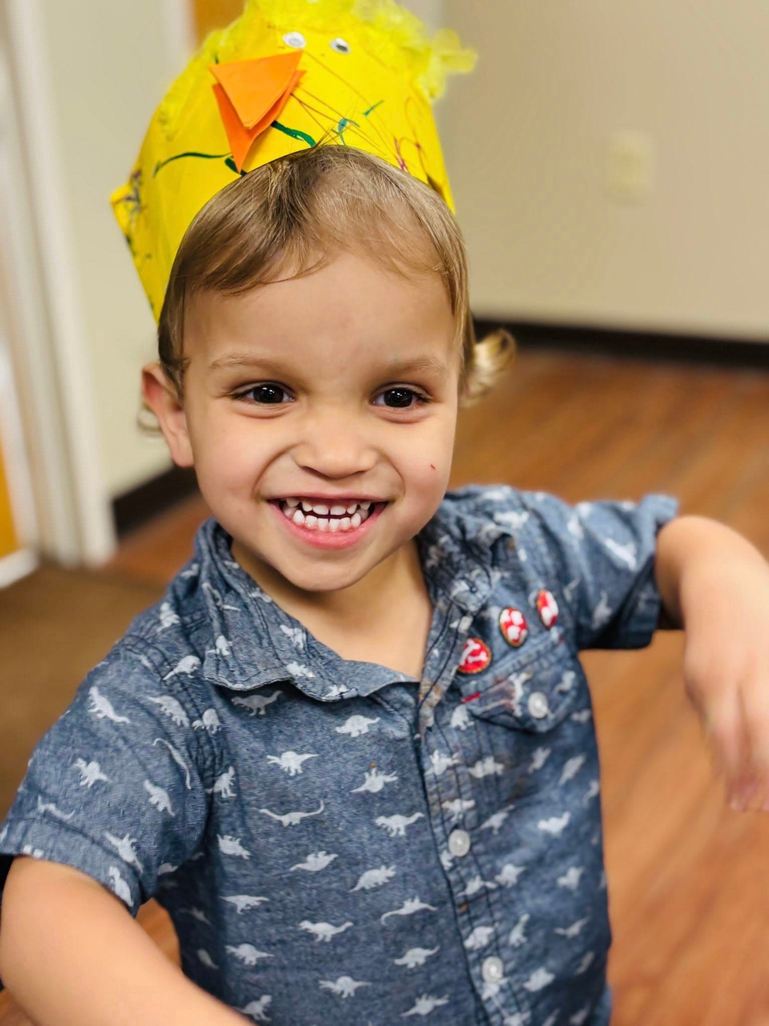 child smiling