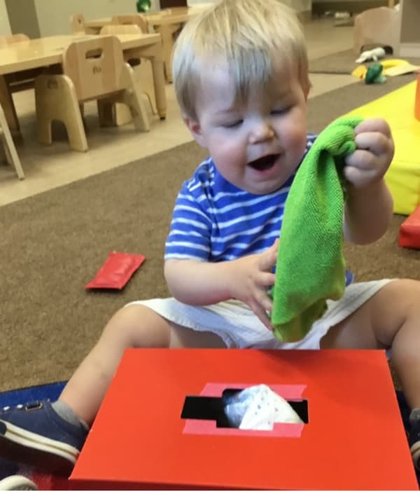 toddler box activity