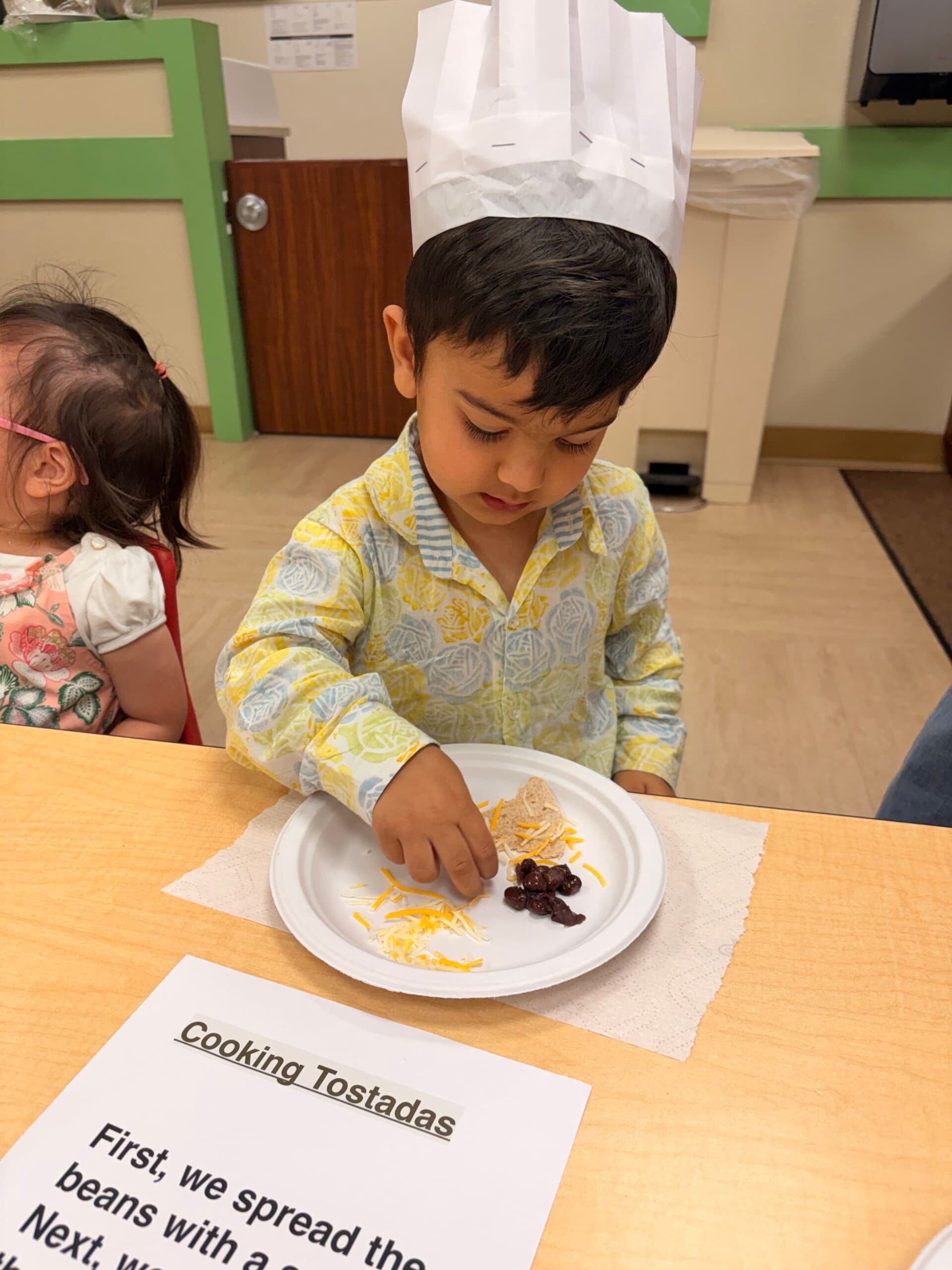 cooking in toddlers
