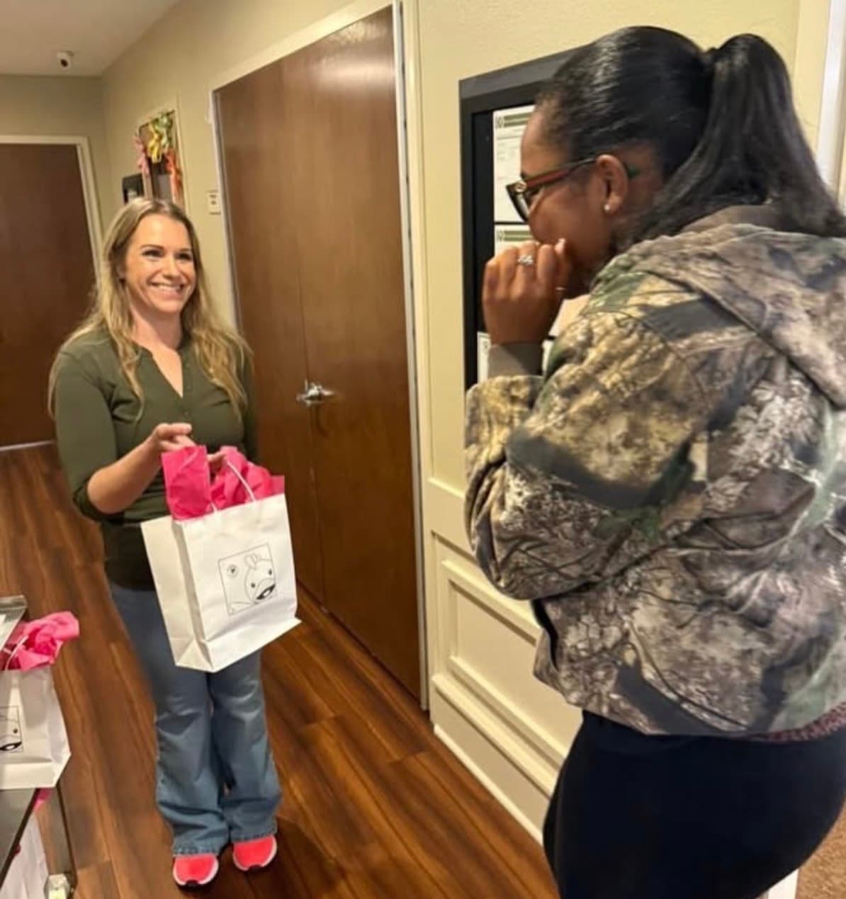 Teacher appreciation week, giving gifts