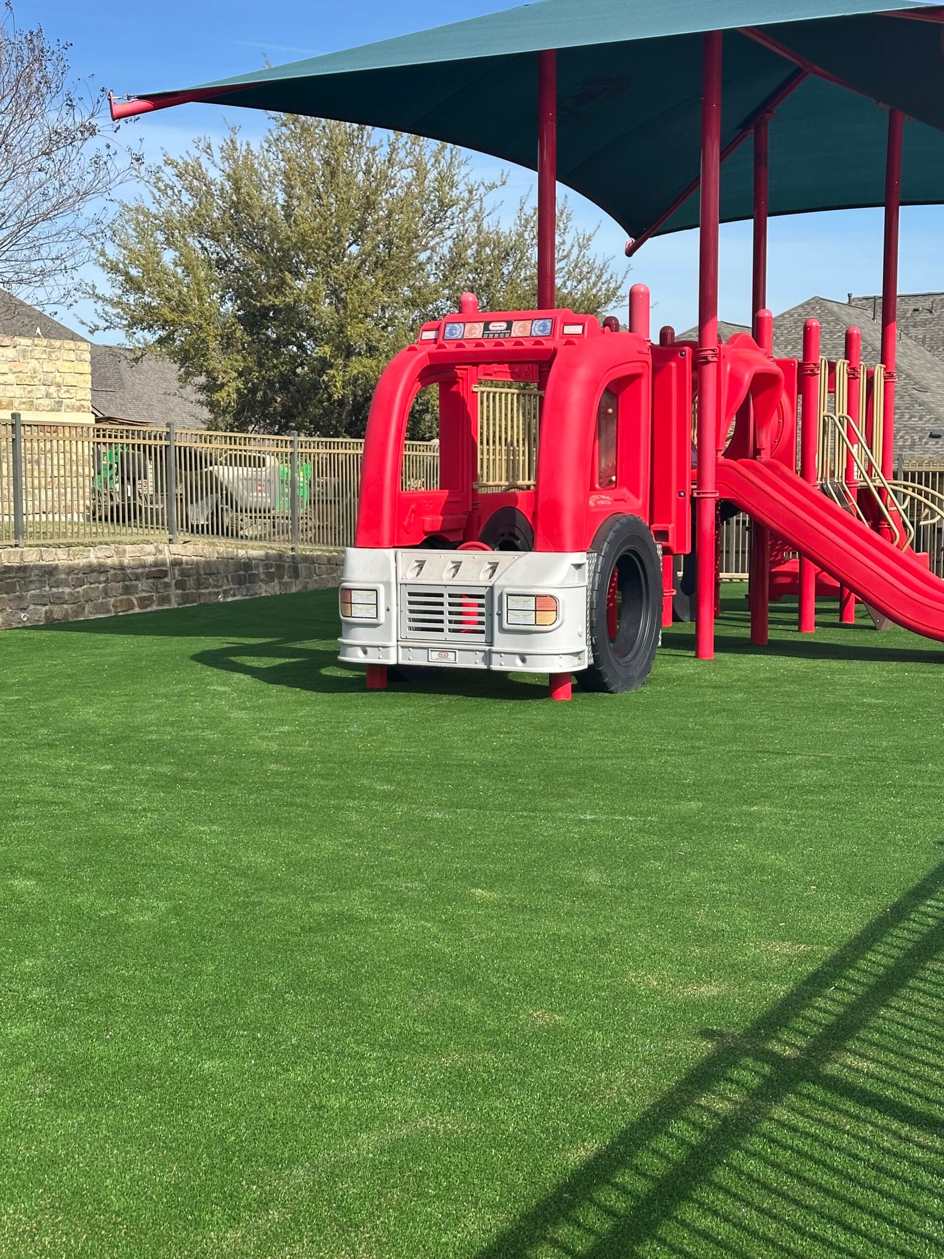Pathways and Preschool Playground