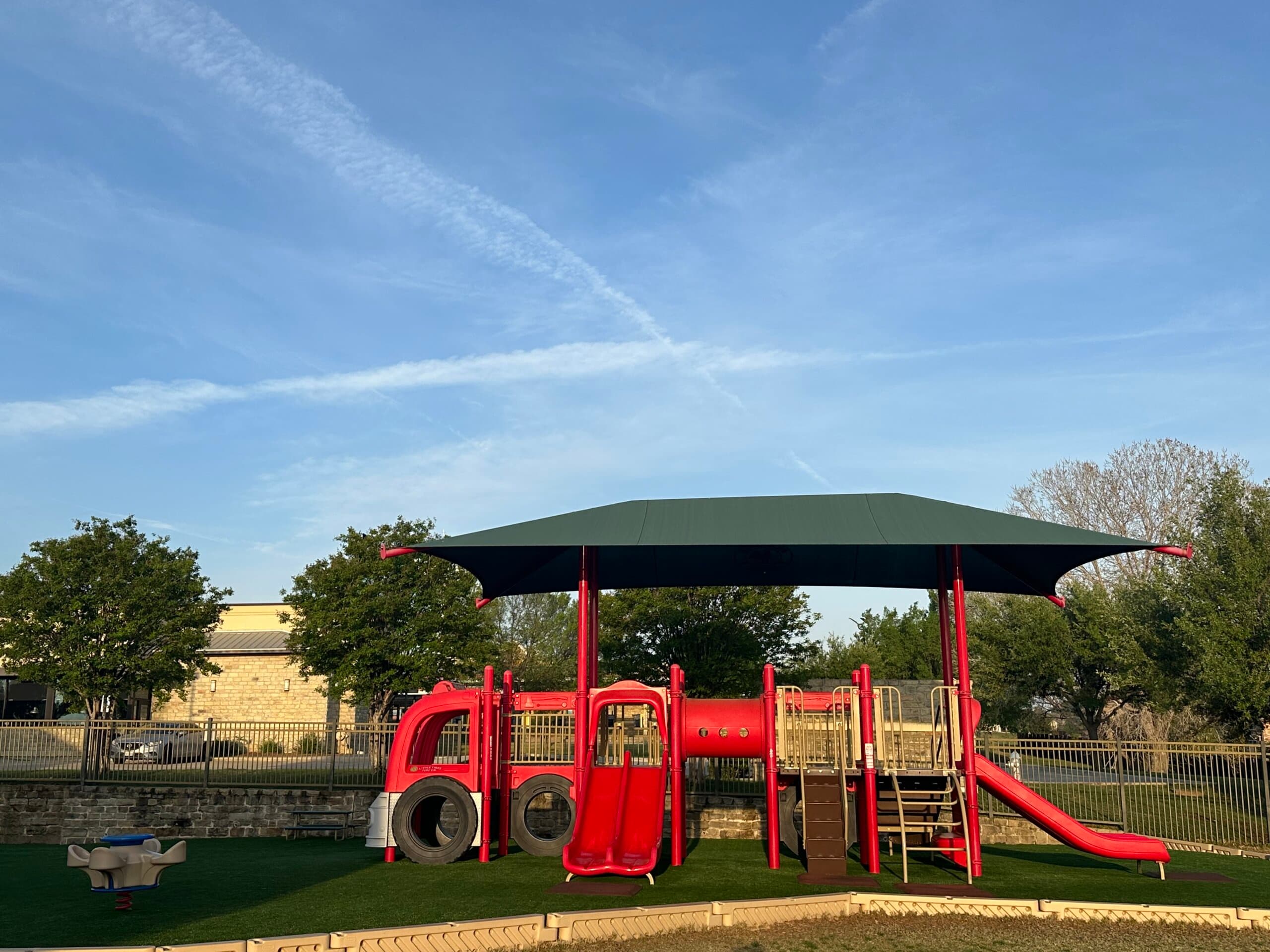 Pathways and Preschool Playground