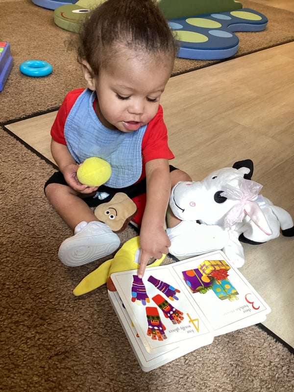 infant care in copperfield, learning through play