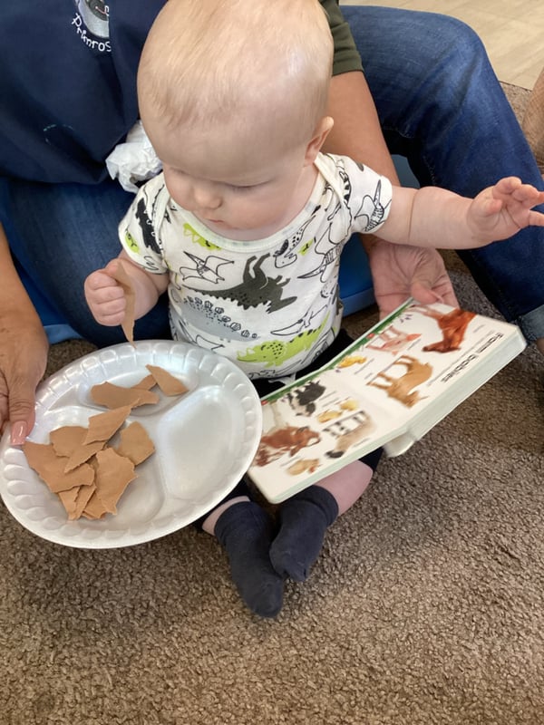 infant care in copperfield, learning through play