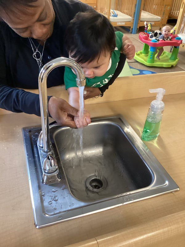 infant care in copperfield, learning through play