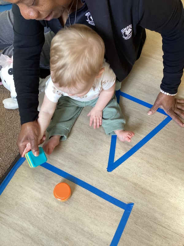 infant care in copperfield, learning through play