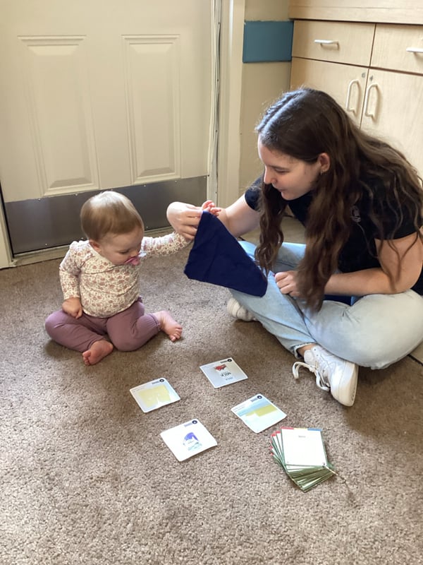 infant care in copperfield, learning through play