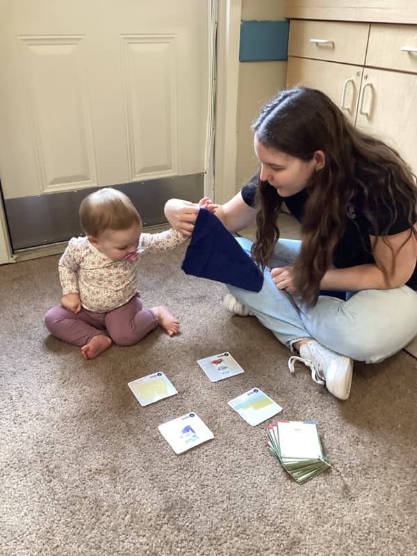 infant care in copperfield, learning through play
