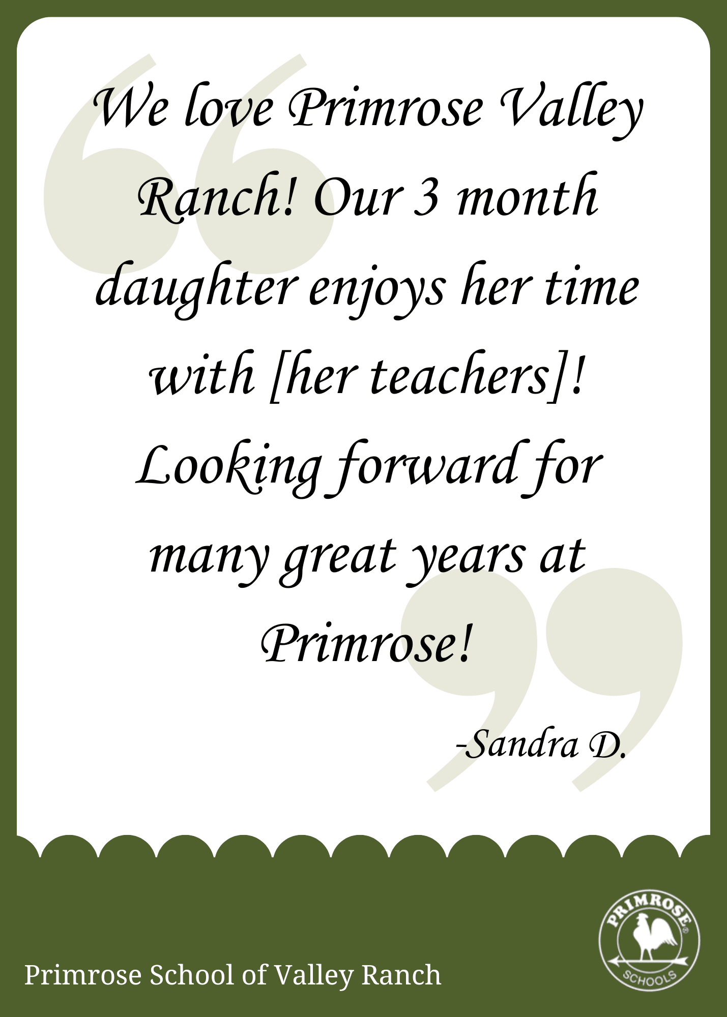 Infant Parent Testimonial