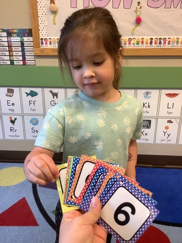 Math Center Numbers