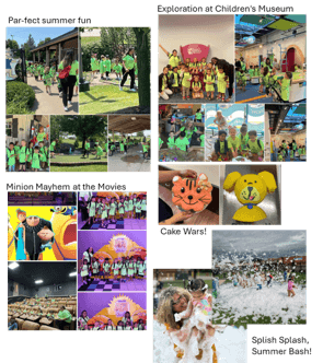 Summer Adventure Club Activities