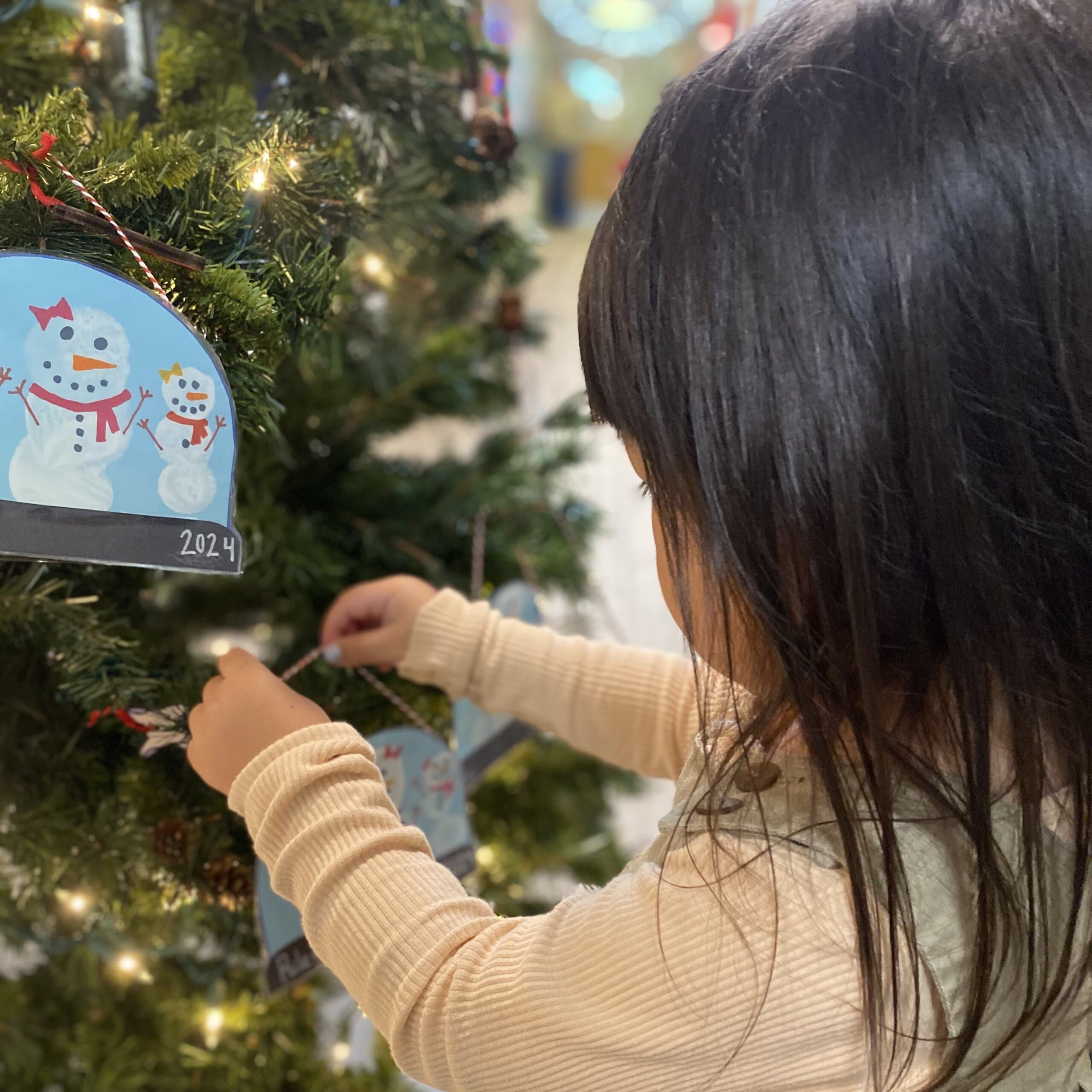 Decorating the Christmas Tree