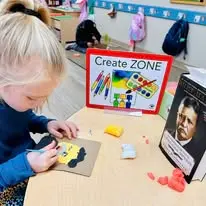 Presidents' Day project with Explorers