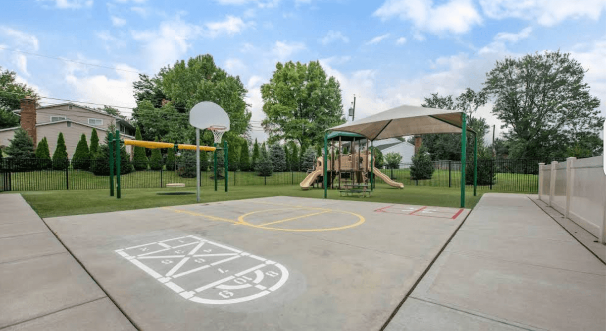 photo of school age playground