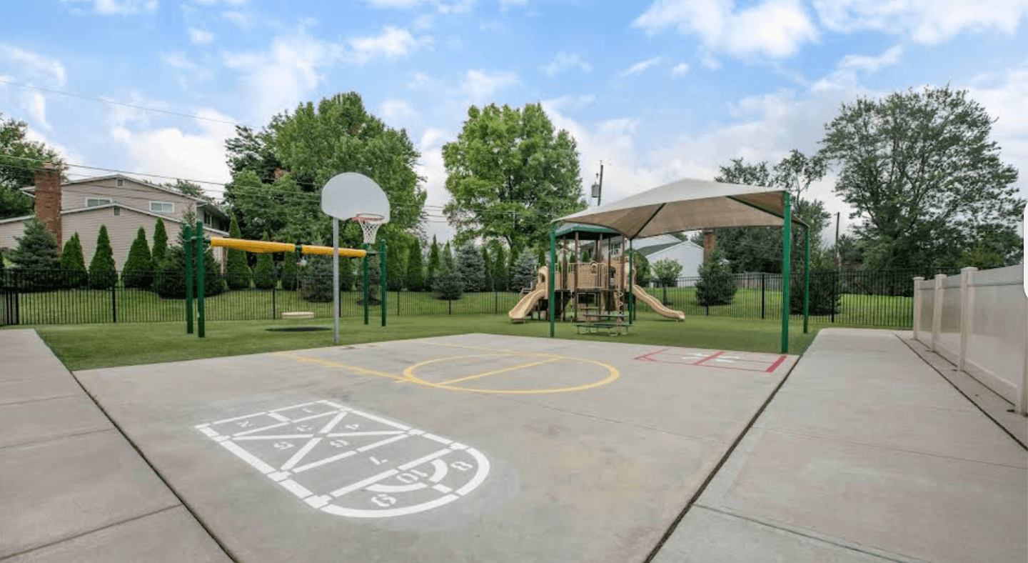 photo of school age playground
