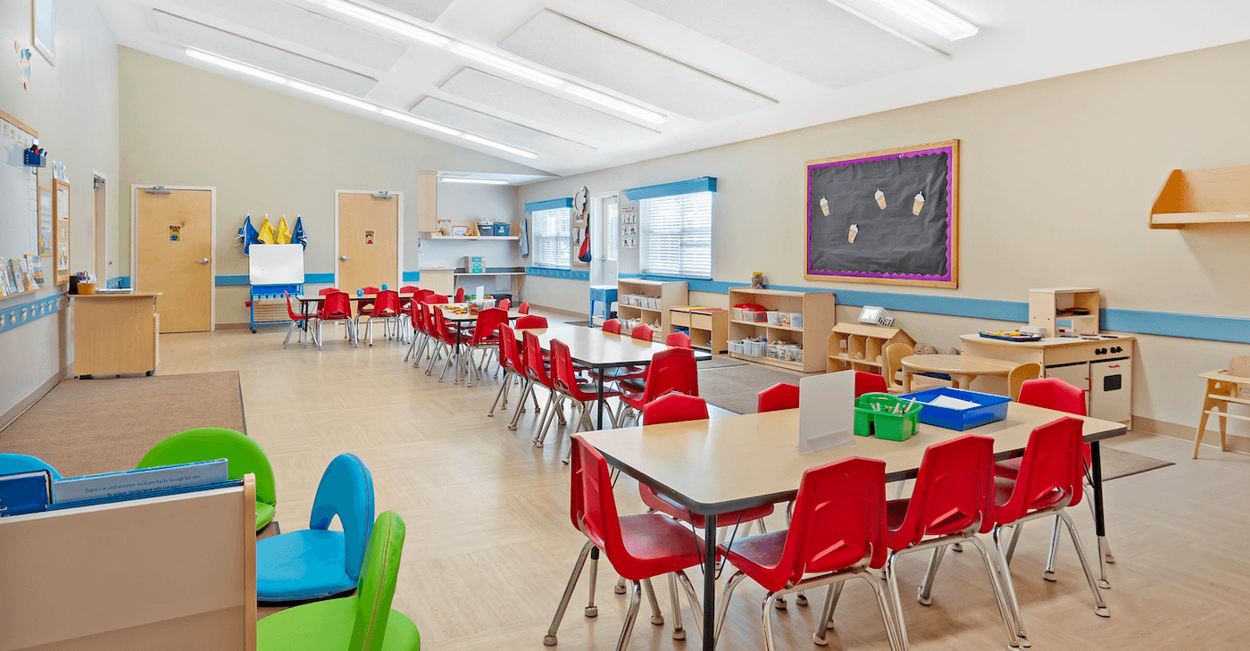 photo of school age classroom