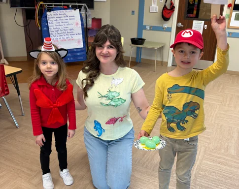 Dr. Seuss Day in Kindergarten!