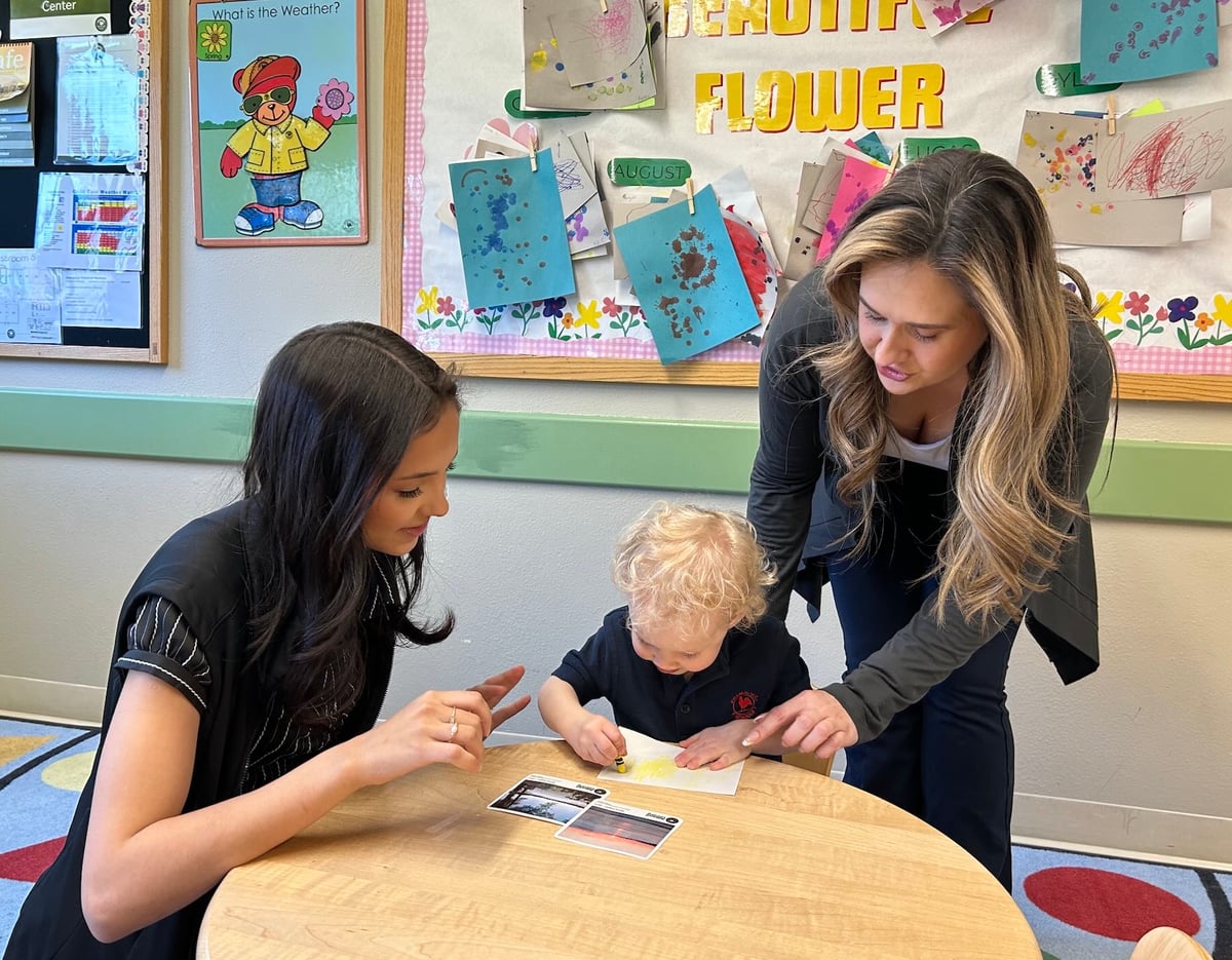 Benefits of the Preschool Pathways Program at Primrose School of Burlington, preschool and day care center serving Burlington, Billerica, Pinehurst, Lexington, Bedford, and Nutting Lake. Early childhood education focused on school readiness, confidence building, communication skills, developmental growth, independence, and successful preschool transitions.