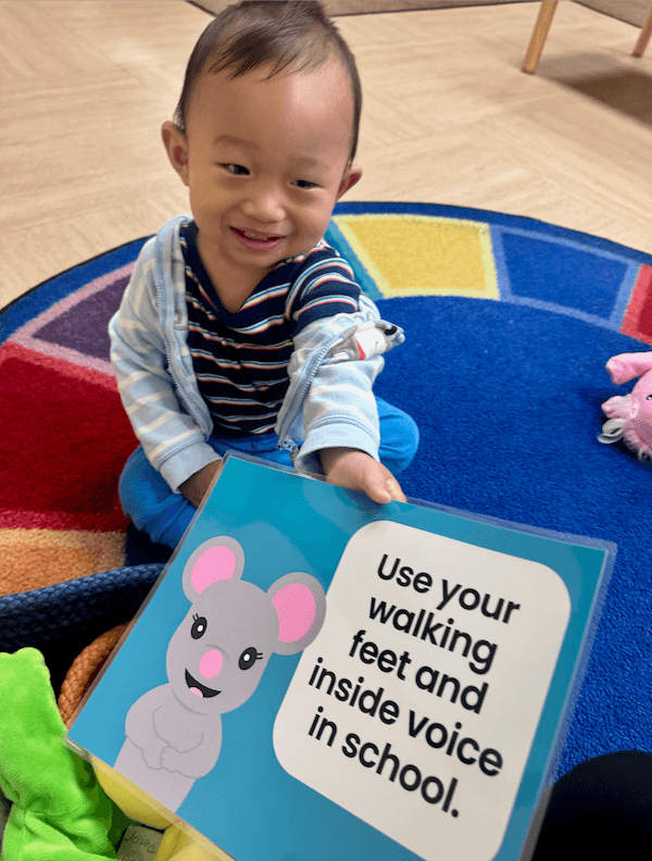 toddlers at school
