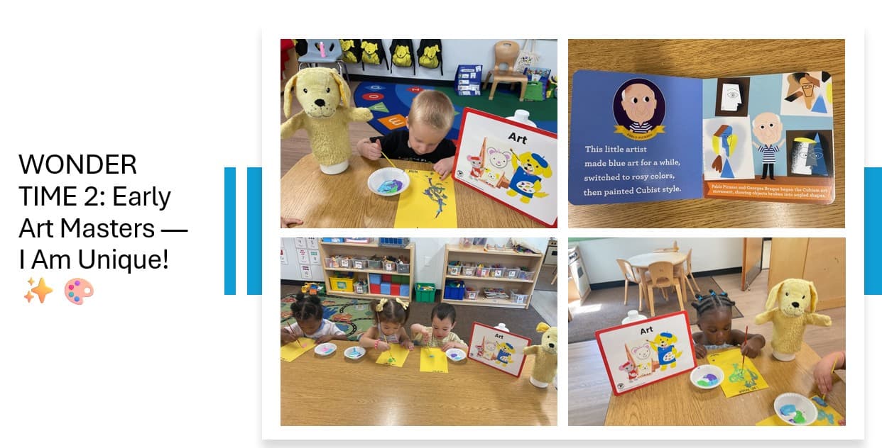 wondertime, preschool,earlyart master, curriculum, balanced