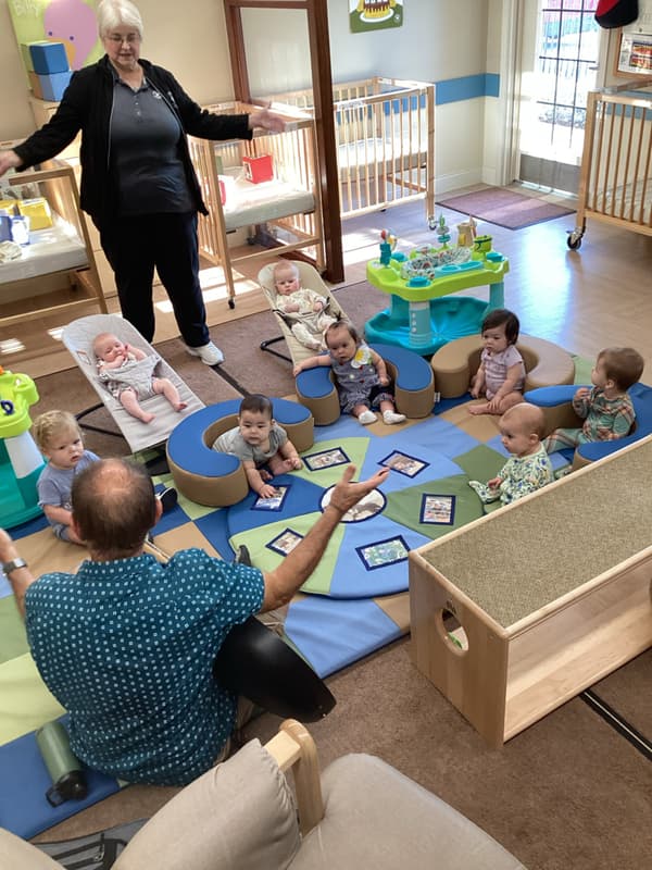 Primrose School North Richardson, infant care Richardson TX, infant daycare Richardson, early childhood education Richardson, infant learning program, childcare near UT Dallas, preschool North Richardson, early literacy for infants.