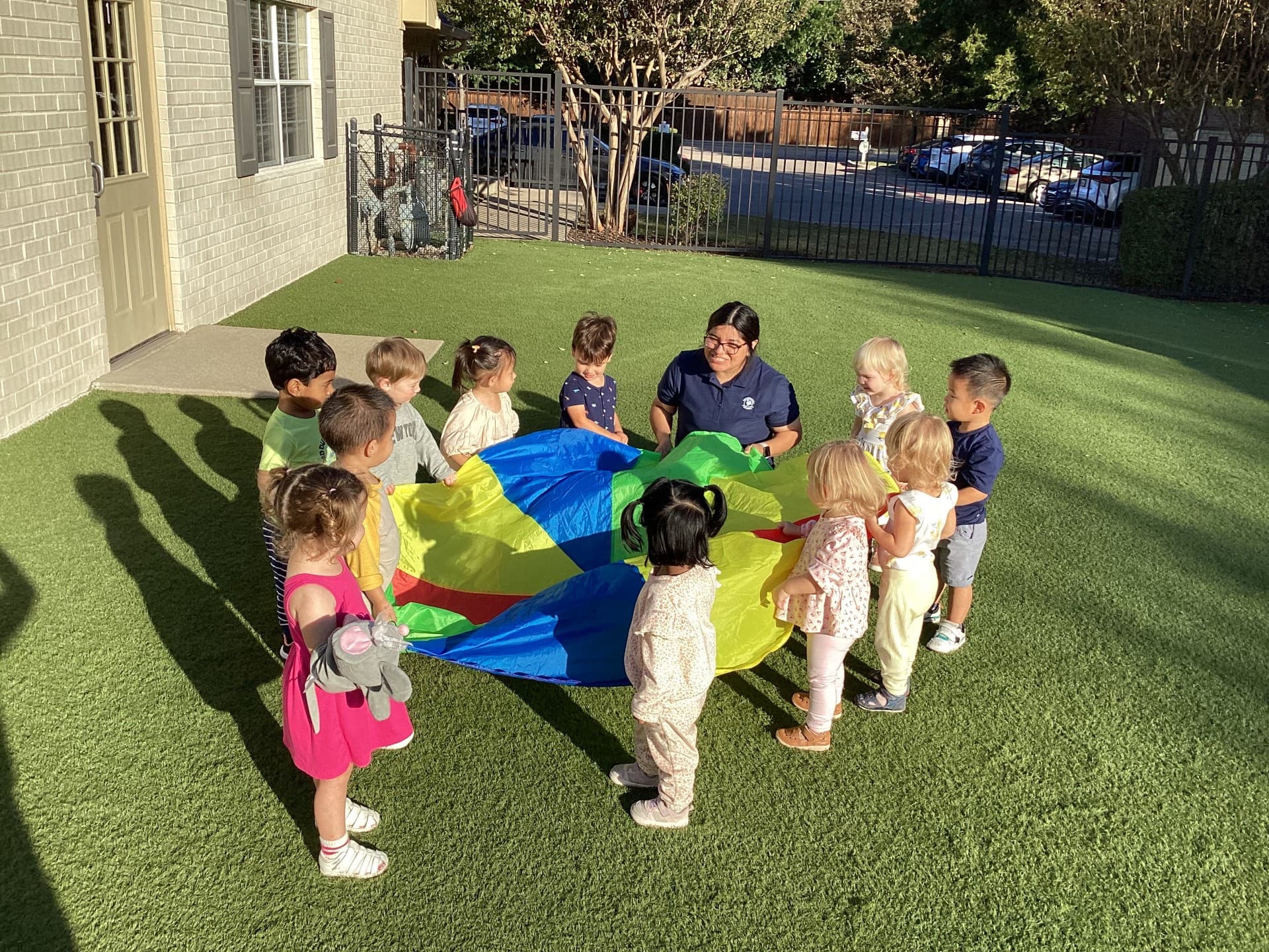 Thumbs Up Parachute Fun