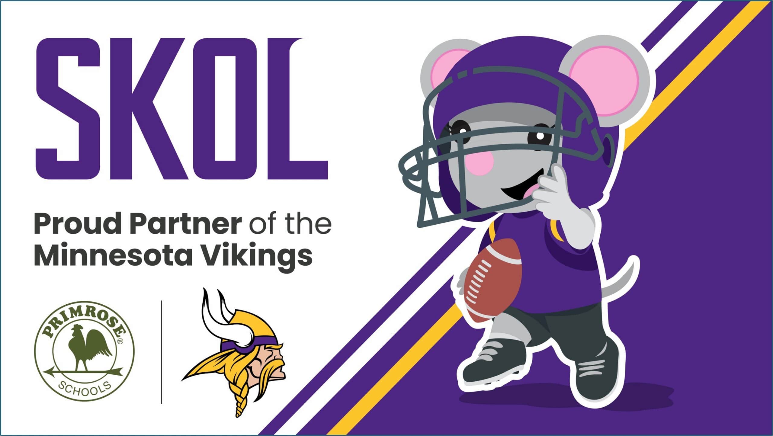SKOL Proud Partner of the Minnesota Vikings