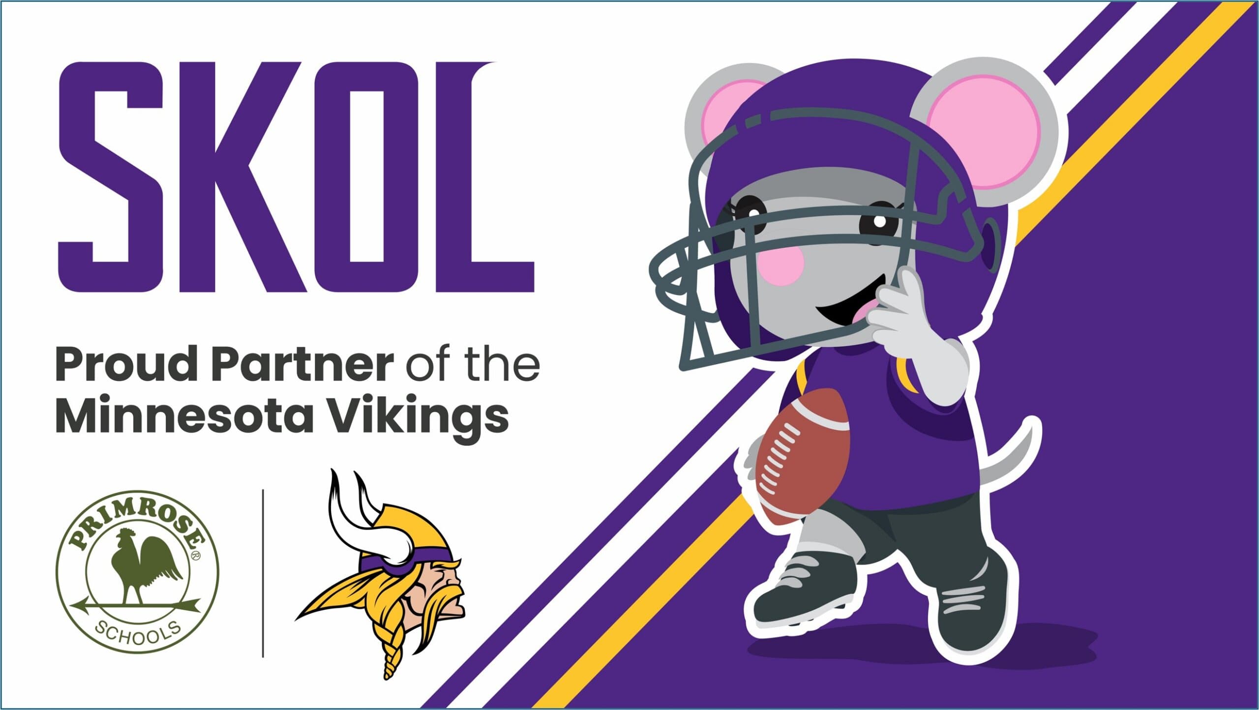 SKOL Proud Partner of the Minnesota Vikings