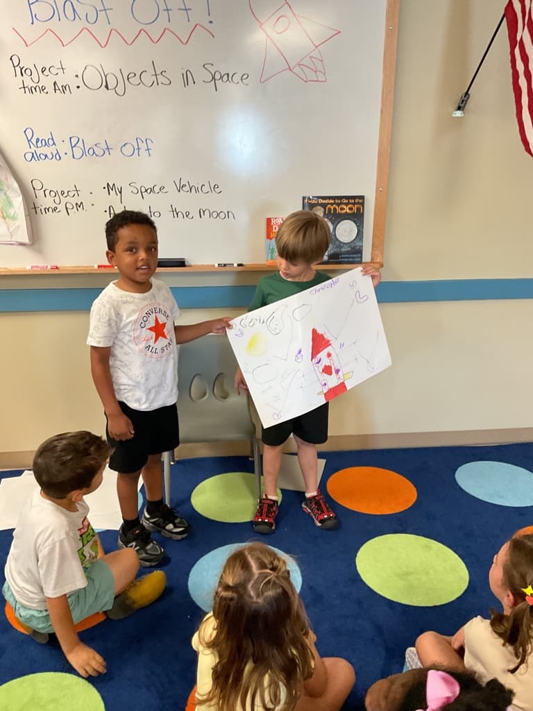 Designing their own rockets